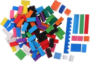 1 Set Set Wooden Dominoes Set for Educational Domino Block Game for Family Gatherings Fun Learning Activity
