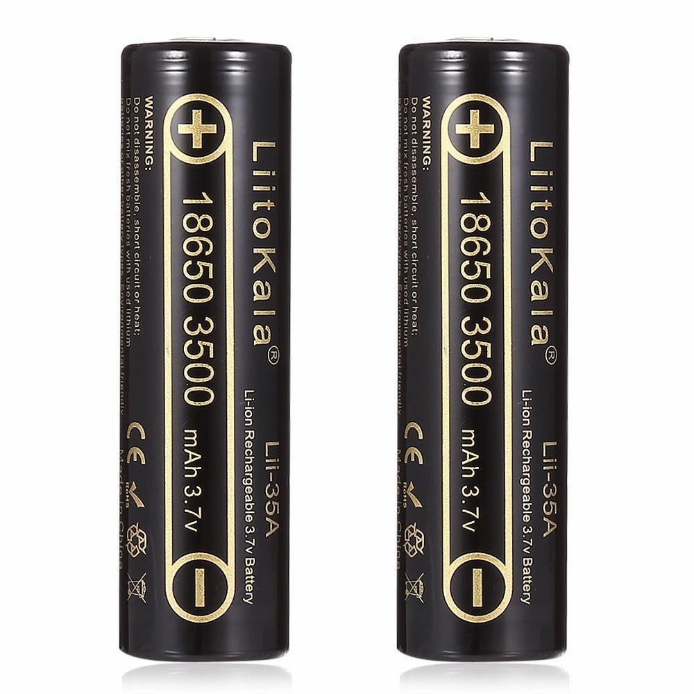 100% Original Liitokala Lii-35a 3.7v 3500mah 10a Discharging