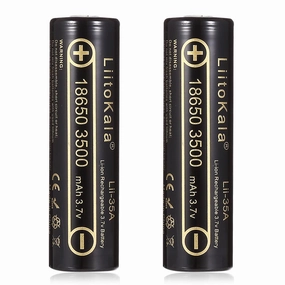 100% Original Liitokala Lii-35a 3.7v 3500mah 10a Discharging