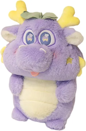 13.8 Inch Chinese Dragon Stuffed Animals Chinese Dragon Plush Toys Pillow Anime Chinese Dragon Plushie Hugging Pillow Chinese Dragon Doll Gift for Kids and Lovers (Purple)