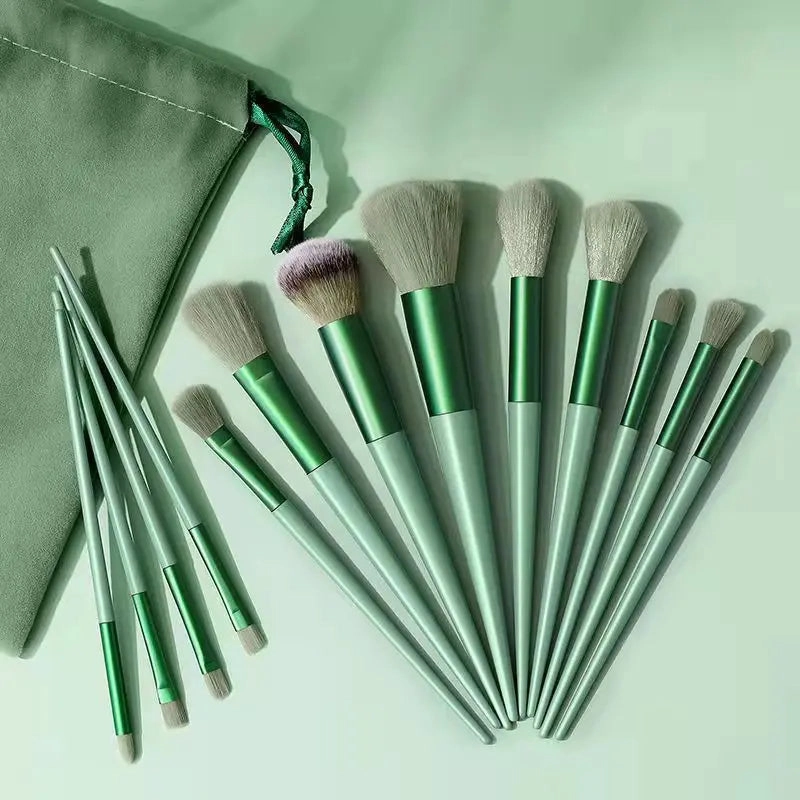 13Pcs Soft Fluffy Makeup Brushes Set