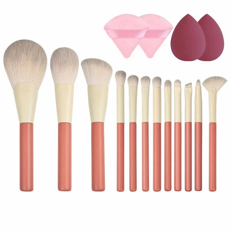 13Pcs Soft Fluffy Makeup Brushes Set