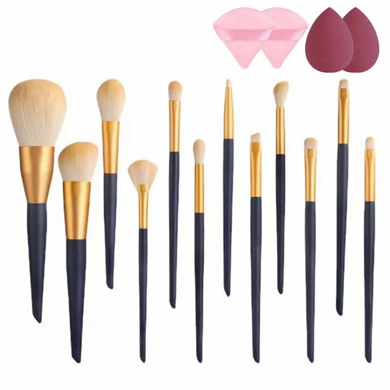 13Pcs Soft Fluffy Makeup Brushes Set