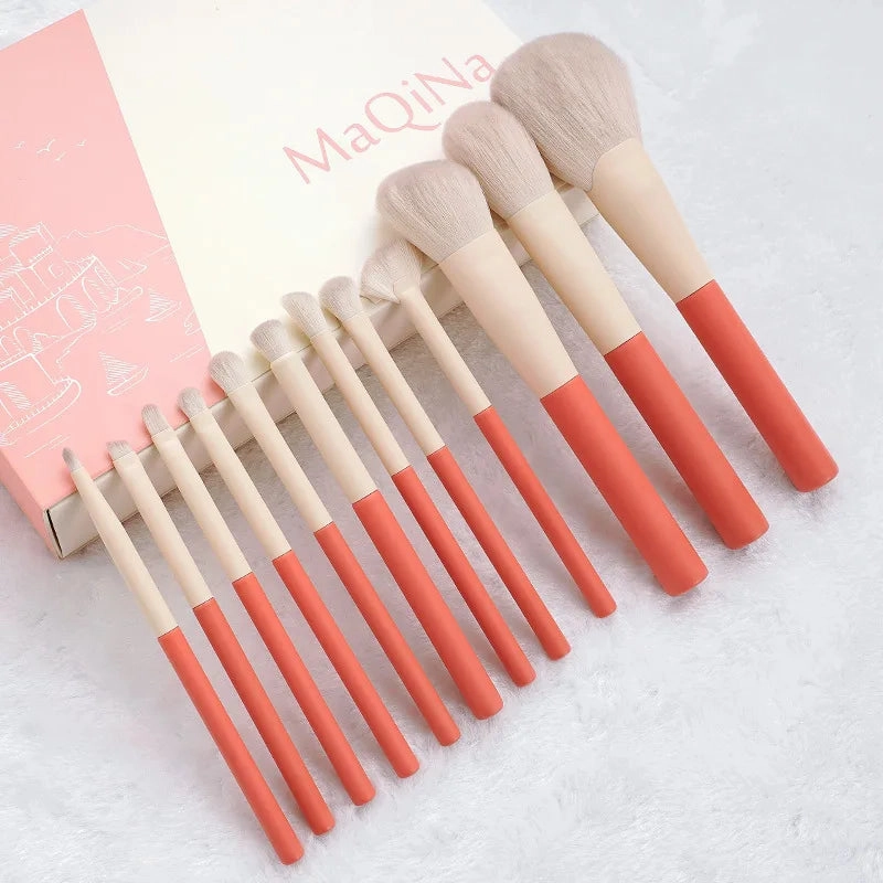 13Pcs Soft Fluffy Makeup Brushes Set