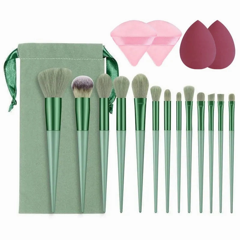 13Pcs Soft Fluffy Makeup Brushes Set