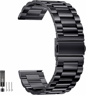 14/16/18/20/22mm Metal Watch Band, Stainless Steel Quick Release Strap for Men Women