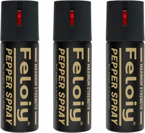 1 to 4 Bottles - Portable Pepper Spray - 16 feet Range, Suitable for Men and Women, Protect Your Safety at Any time