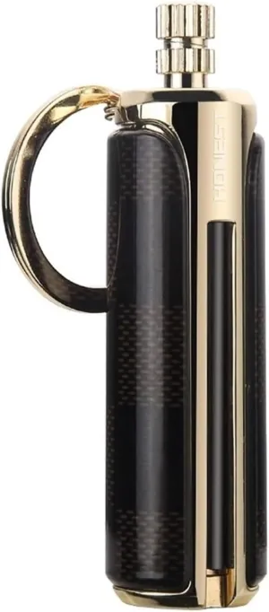 2024 Permanent Match Lighter Reusable Waterproof Metal Lighter Multifunctional Keychain Lighter, (No Fuel)(A)