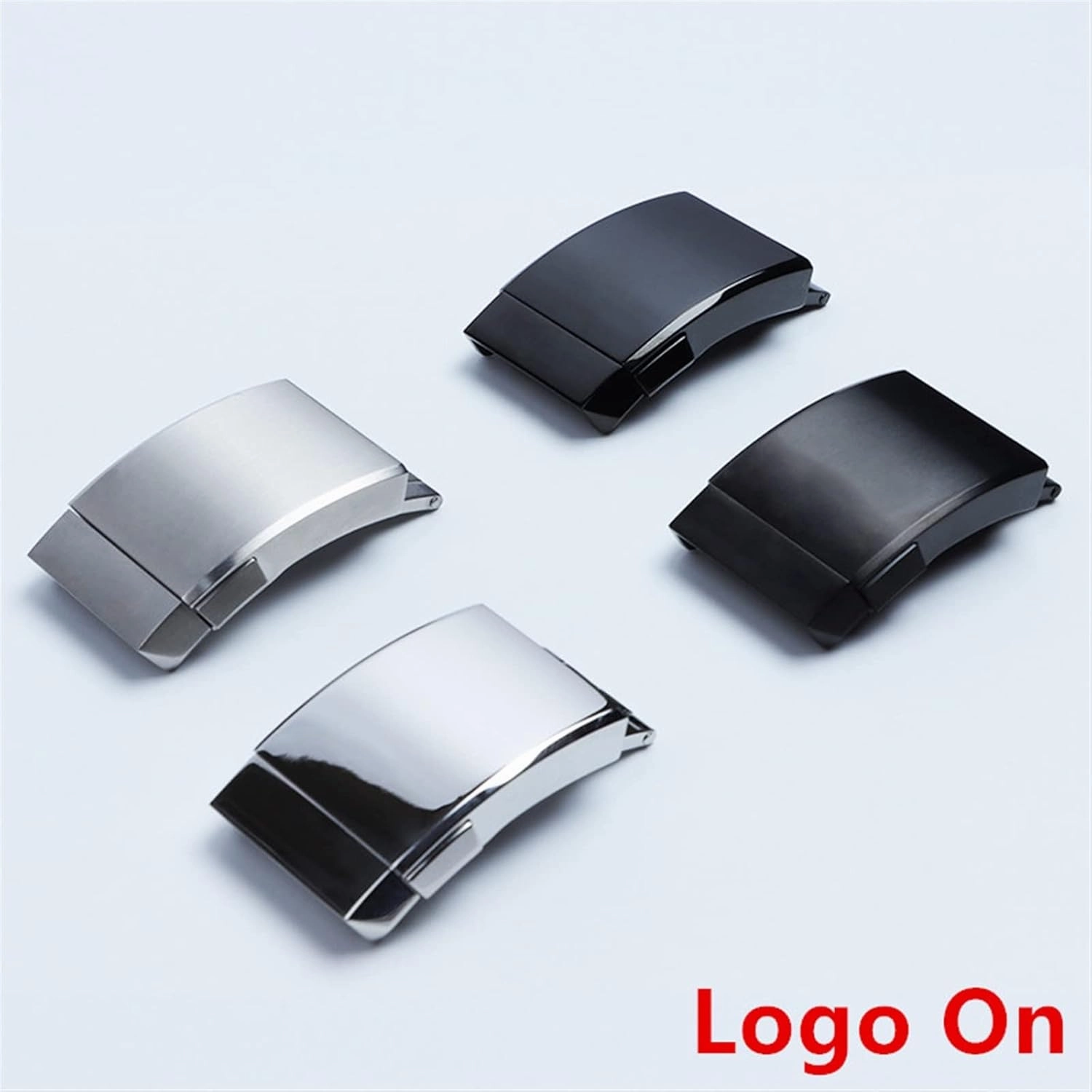 20mm Stainless Steel Buckle For Breitling Classic clasp 1884 Men Rubber Silicone Strap Adjusted Folding Buckle
