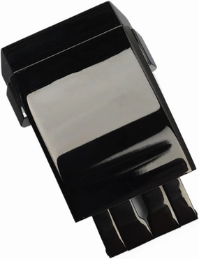 20mm Stainless Steel Buckle For Breitling Classic clasp 1884 Men Rubber Silicone Strap Silver black Adjusted Buckle