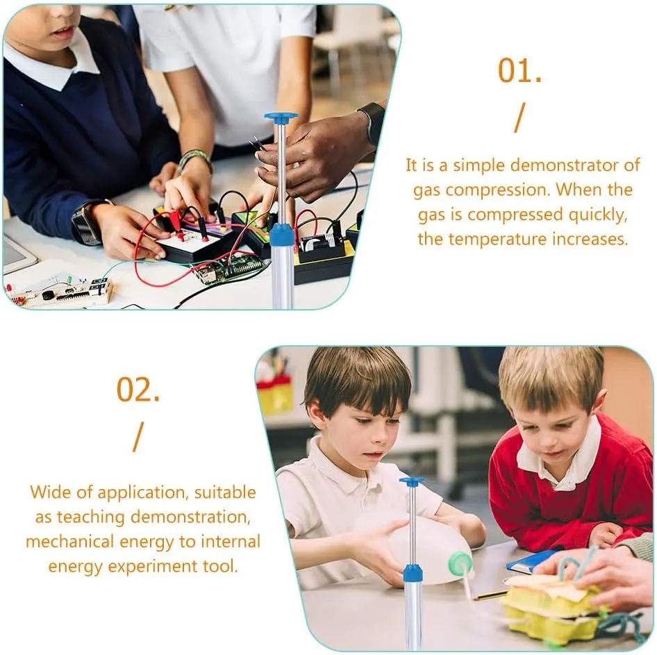 2pcs Igniter Mechanic Kids Educational Toys - Physics Experiments for Children - Tool Kits for Mechanics - Physical Education Equipment - Igniting Fire Tool - Air