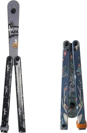 2pcs Plastic Integral Channel Handle Multitools, Foldable Plastic Tool Best Balance Practice Tool for Beginners Halloween, Christmas, Birthday, Thanksgiving Day, Style B