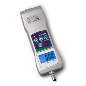 36321-0048 GL Force Gauge, 22lbs Capacity, LCD Display, 0.01lbs Graduation, -0.4% Accuracy