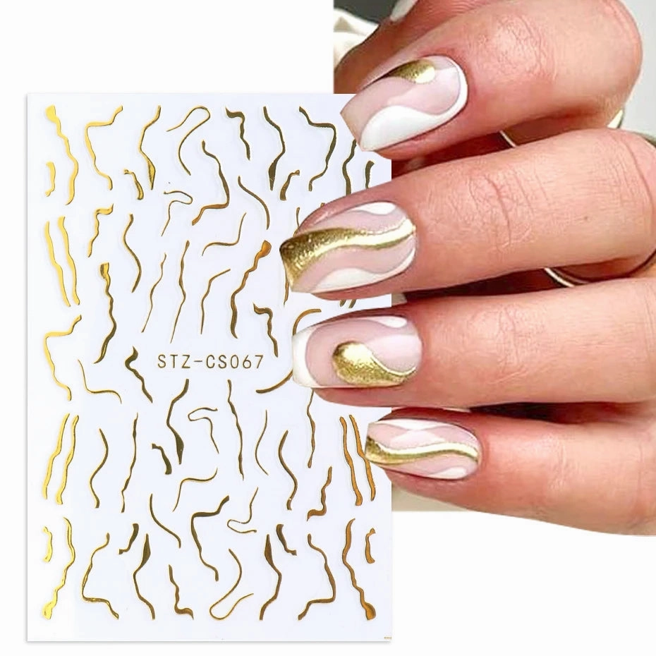 3D Kawaii Dinosaur Nail Stickers Cartoon Anime Animal Self-adhesive Decal Cute Design Sliders Manicure Decoration Accessories