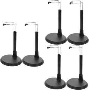 3sets Adjustable Height Doll Stand for Display Action Figure Stand Wire Base Stuffed Animal Holder 2pcs*3
