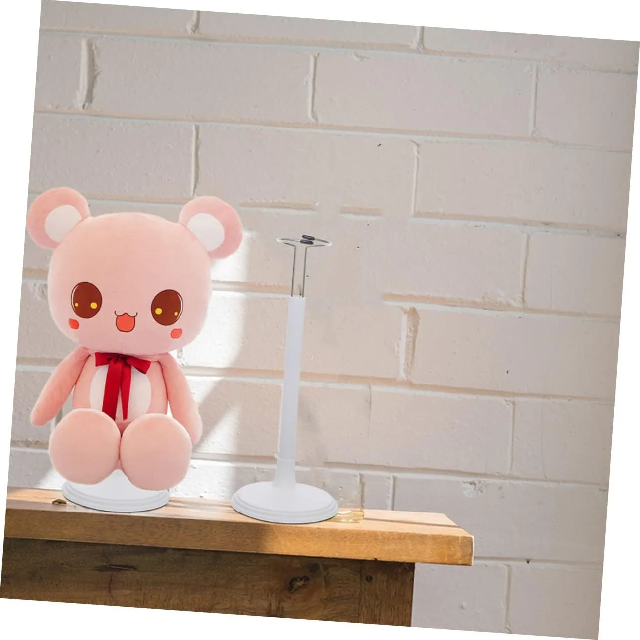 5pcs Doll Displaying Stand Action Figure Stands Simple Rack for Dolls Flat Bottom Stable