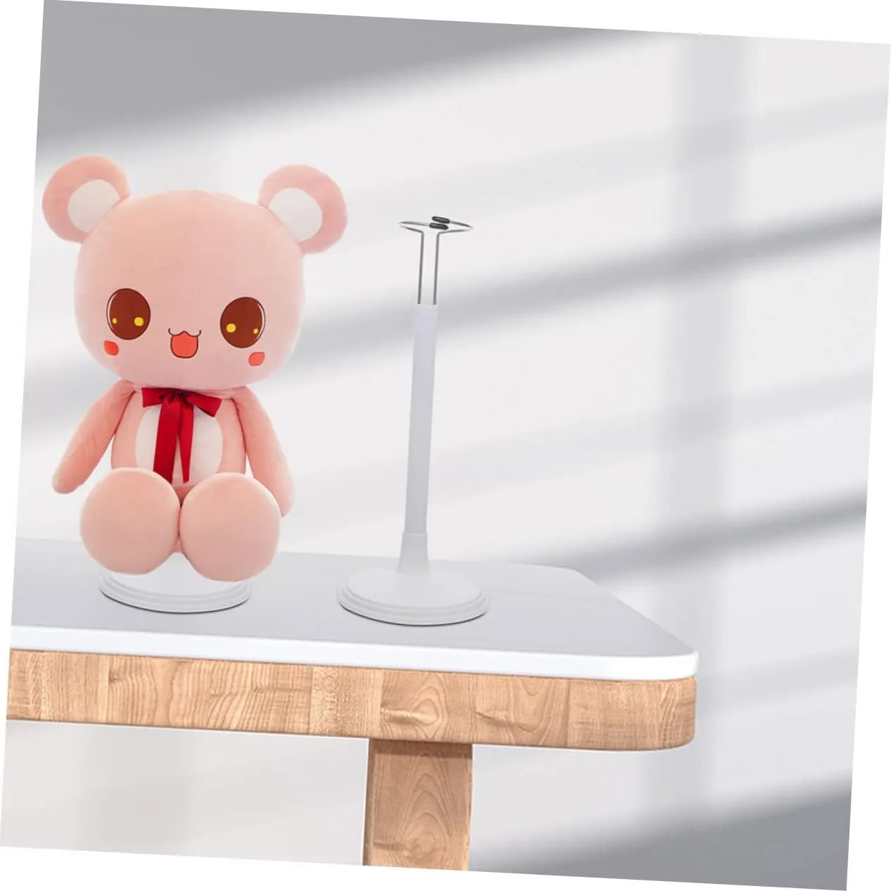 5pcs Doll Displaying Stand Action Figure Stands Simple Rack for Dolls Flat Bottom Stable