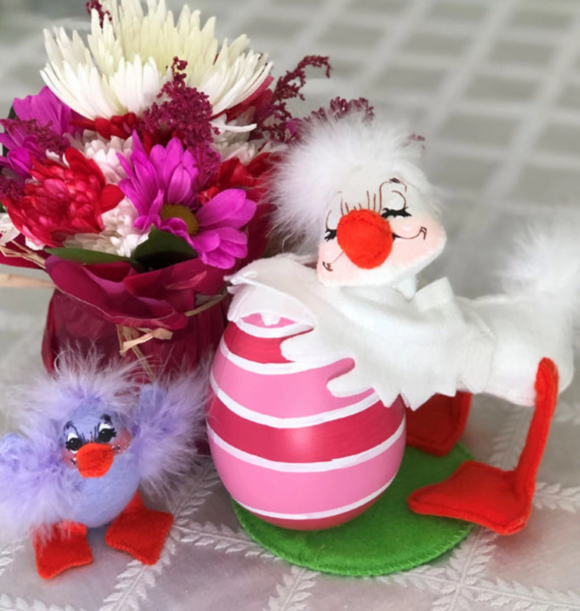 6" Duck with Egg