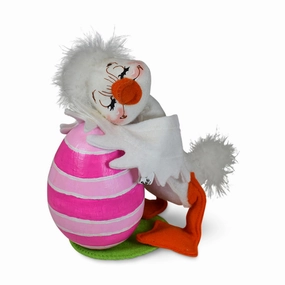 6" Duck with Egg