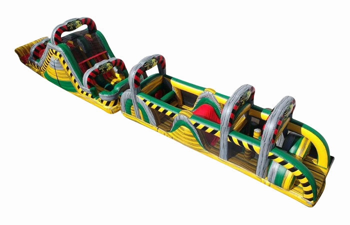 73ft Hazardous obstacle course
