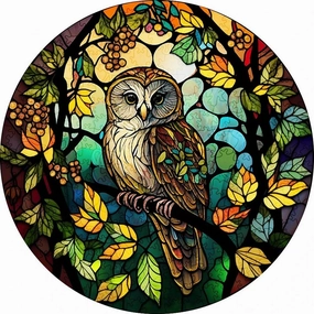 'Fluffy Owl' 3D Wood Jigsaw Puzzle