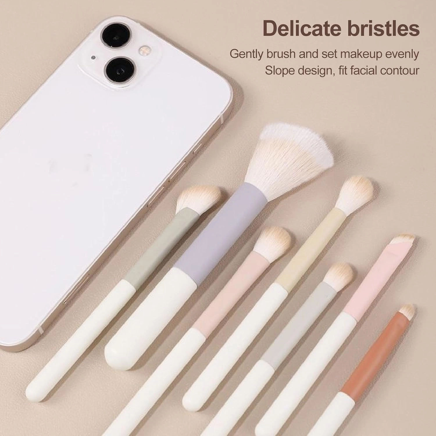 【MB74】10Pcs Soft Mini Portable Travel Makeup Brushes