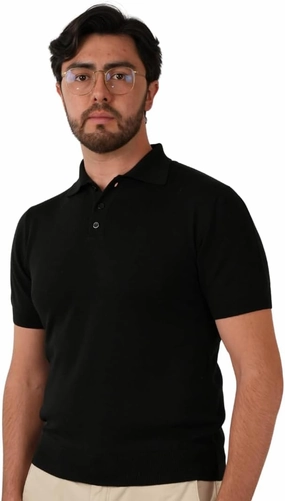 | Premium Merino Wool Polo Shirt - Plain Model | Woolmark Certified | 100% Wool for Men