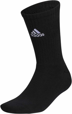 adidas Team 6-Pack Crew Sock Black | White MD