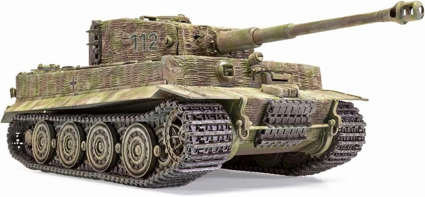 Airfix WWII Tiger-1 Late Version 1:35 Military Tank Plastic Model Kit A1364