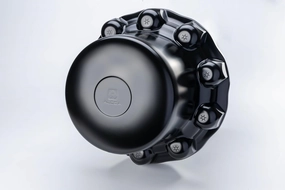 Alcoa Rear Matte Black, ABS Plastic, Classic Hub Cover Kit for 10-Hole 285.75mm Hub Piloted Wheels. Includes 2 Hub Covers, 6 Retention Nuts and Removal Tool. PN: 087300