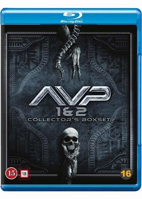 Alien vs. Predator 1-2 ( AVP: Alien vs. Predator / AVPR: Aliens vs Predator - Requiem ) ( Alien vs. Predator / Aliens vs. Predator: Requiem ) [ Blu-Ray, Reg.A/B/C Import - Denmark ]