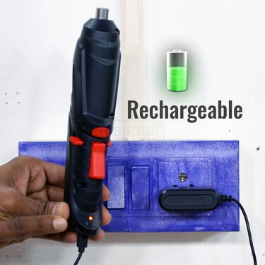 AM5049 Rechargeable Powerful Cordless Screwdriver With Drill Machine 48 Pcs