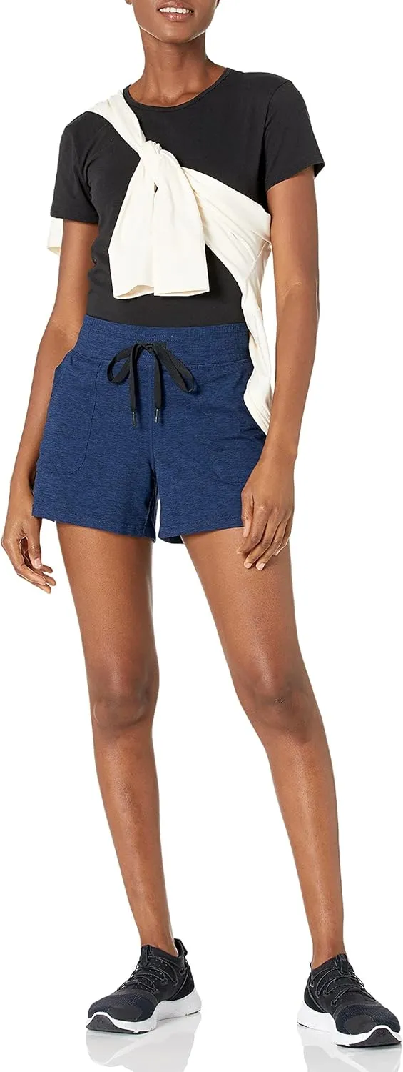 Amazon Essentials Women's Brushed Tech Stretch Short - Discontinued Colors