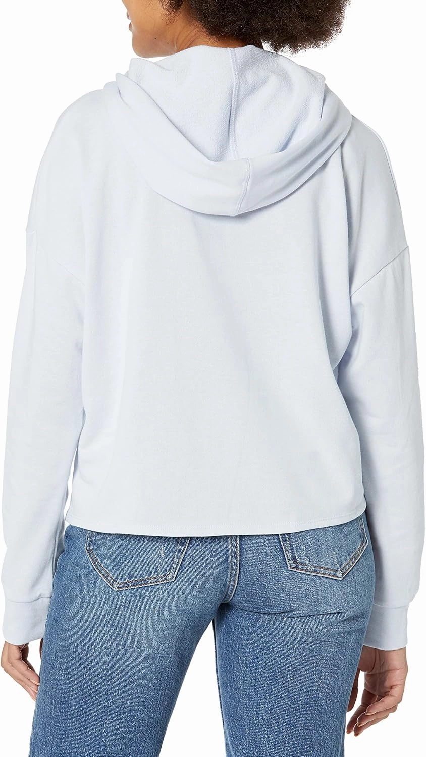 Andrew Marc Women's French Terry Boxy Sport Hoodie