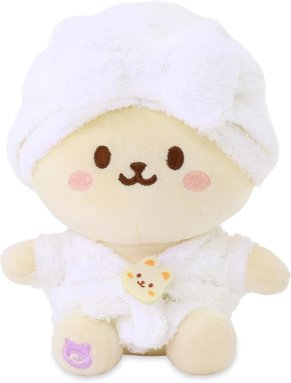 Anirollz Stuffed Animal Plush Toy – Spa Sitting Plush Doll Bunniroll in Bath Gown | Soft, Squishy, Warm, Cute, Comfort, Safe | Birthday