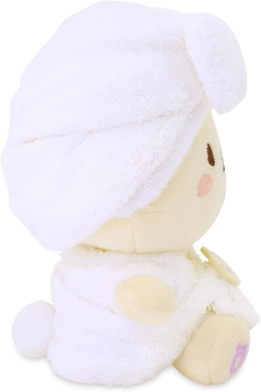 Anirollz Stuffed Animal Plush Toy – Spa Sitting Plush Doll Bunniroll in Bath Gown | Soft, Squishy, Warm, Cute, Comfort, Safe | Birthday