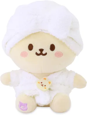 Anirollz Stuffed Animal Plush Toy – Spa Sitting Plush Doll Bunniroll in Bath Gown | Soft, Squishy, Warm, Cute, Comfort, Safe | Birthday
