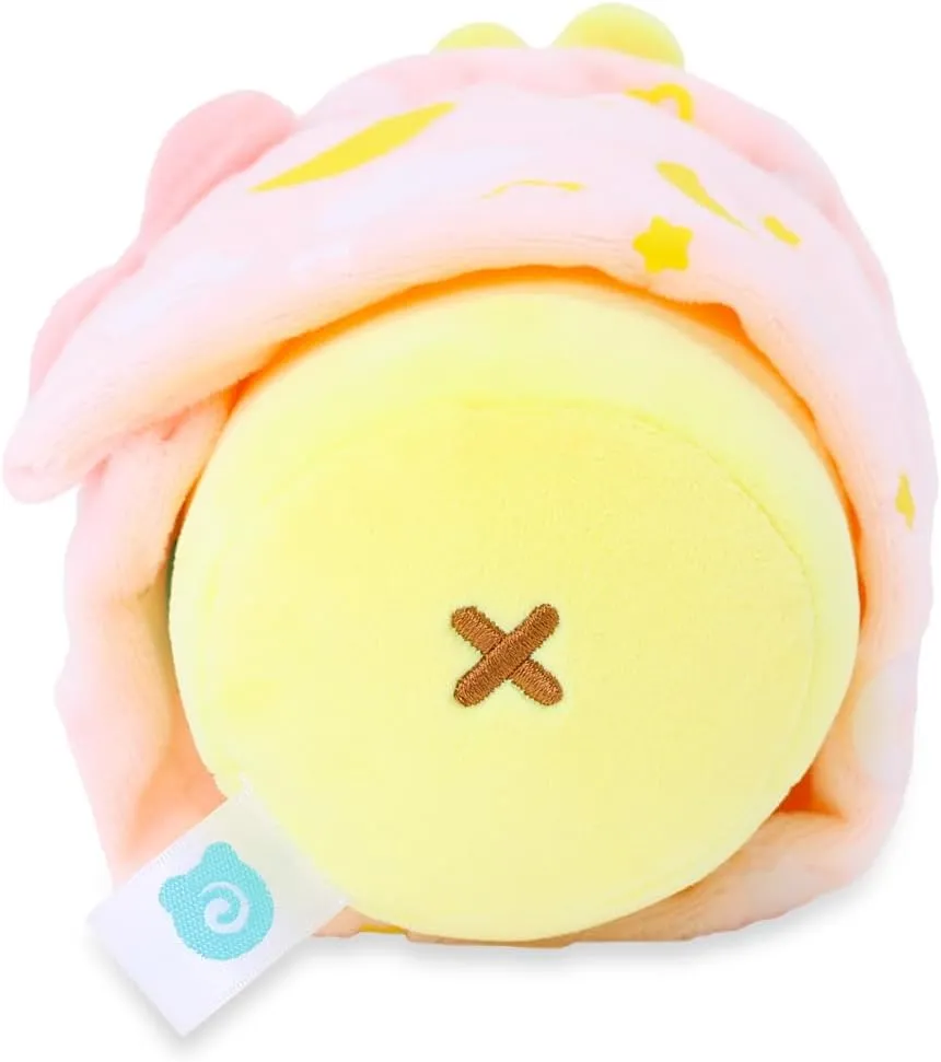 Anirollz Stuffed Animal Plush Toy – Spa Small Outfitz Plush Doll Chickiroll with Eye Mask | Soft, Squishy, Warm, Cute, Comfort, Safe | Birthday