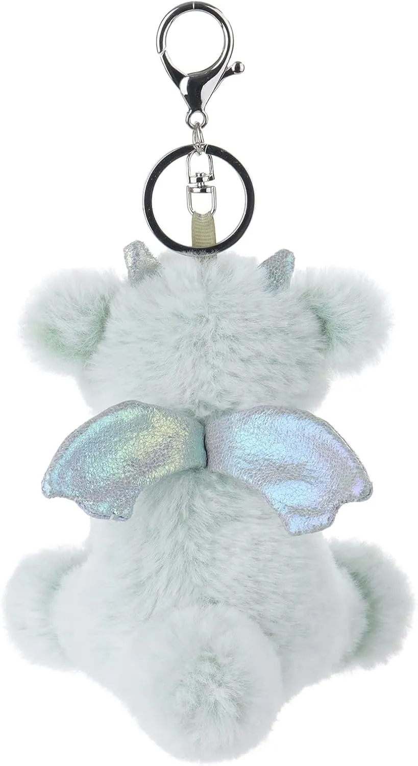 Apricot Lamb Cute Toys Plush Dragon Dinosaur Stuffed Animal Soft Keychain for Kids Bag, Purse, Backpack, Handbag (5 Inches) …