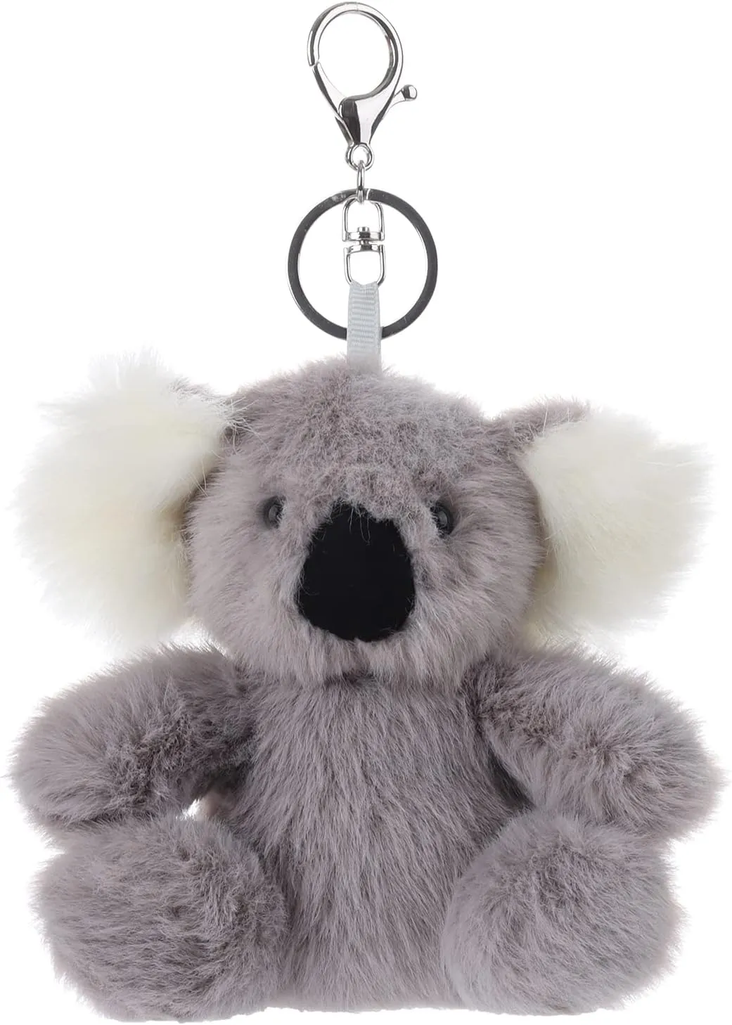 Apricot Lamb Cute Toys Plush Gray Koala Stuffed Animal Soft Keychain for Kids Bag, Purse, Backpack, Handbag (4.5 Inches)