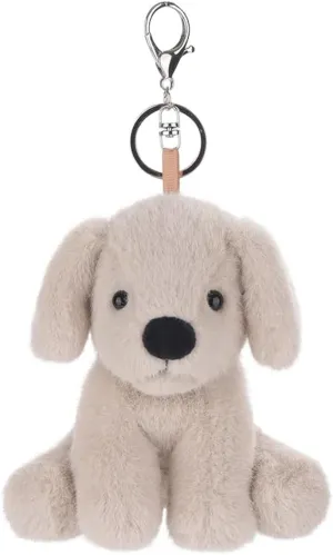 Apricot Lamb Cute Toys Plush Labrador Puppy Dog Stuffed Animal Soft Keychain for Kids Bag, Purse, Backpack, Handbag (Brown Labrador，4.7 Inches)