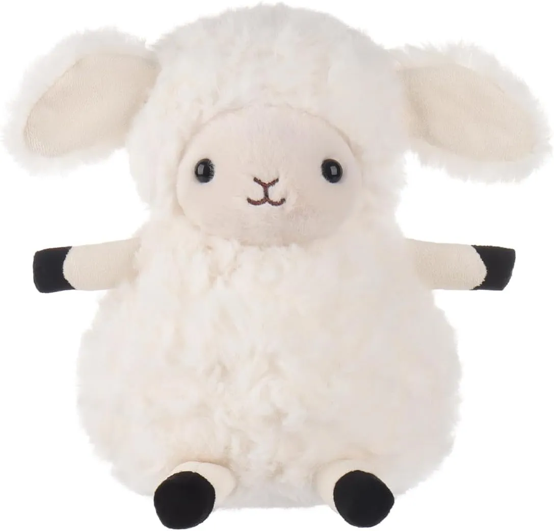 Apricot Lamb Gentle Lamb Ruth Stuffed Animals for Kids, Soft Cute Plush Toys for Baby Girl and Boy, 7.5 Inches