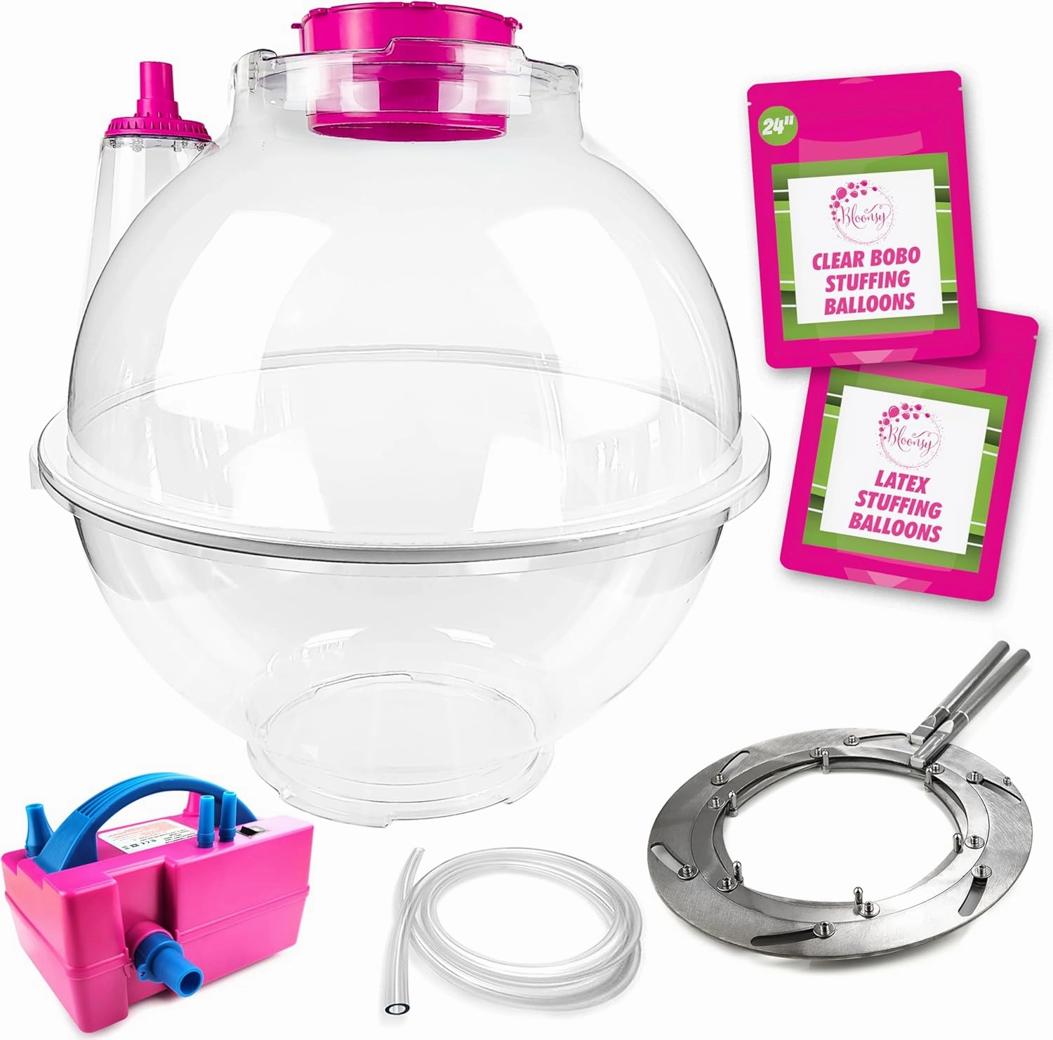 Balloon Stuffing Machine | Balloon Stuffer Machine Kit with Electric Air Pump and Expander Tool