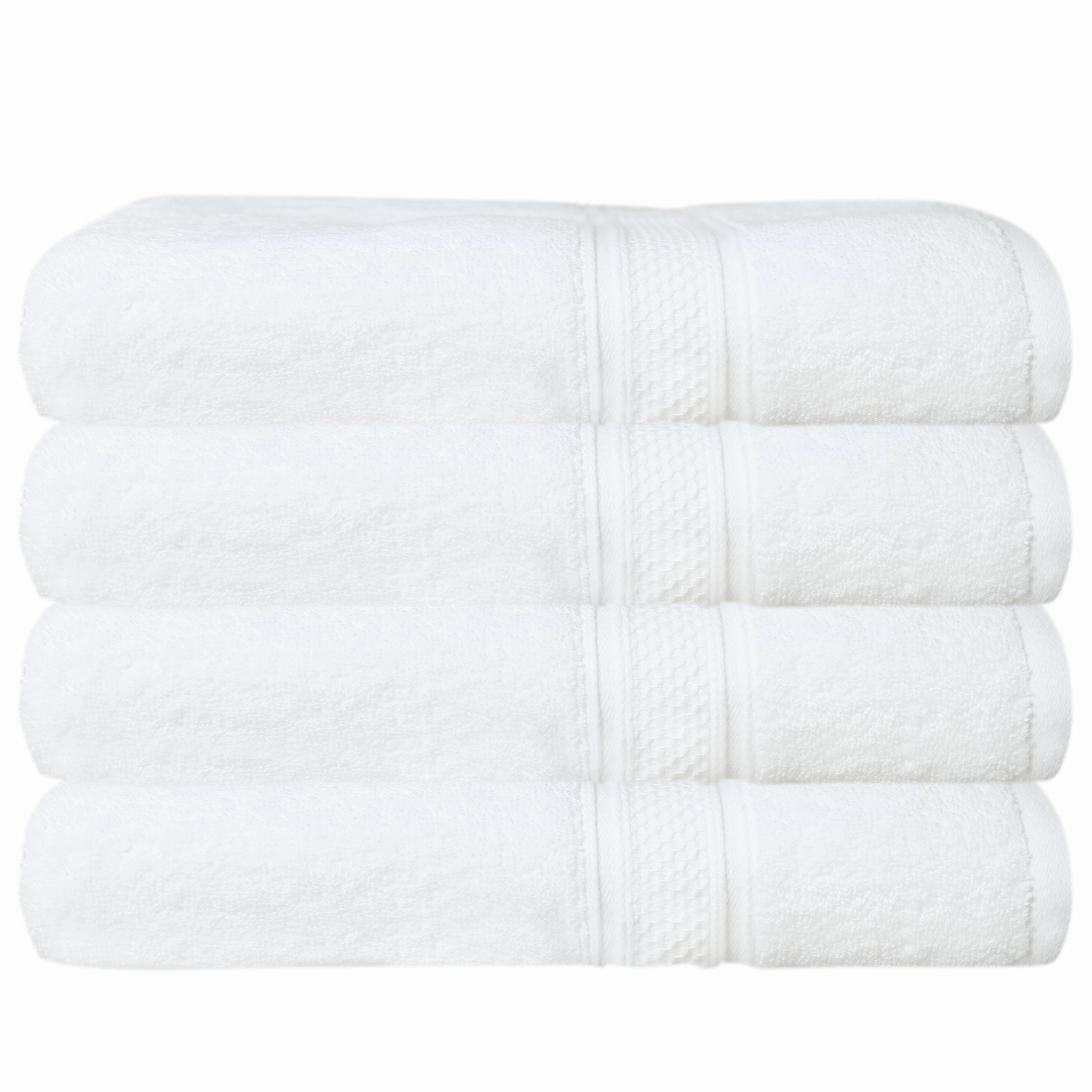Bath Towels Set, 600 GSM & 100% Cotton, High Quality, Quick Drying, Highly Absorbent Thick and Soft Towels