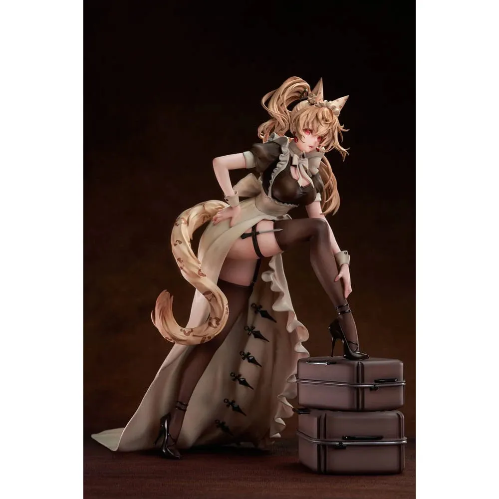 Battle Maid Different Species Leopard Cat Maria 1/4 Pvc Fig