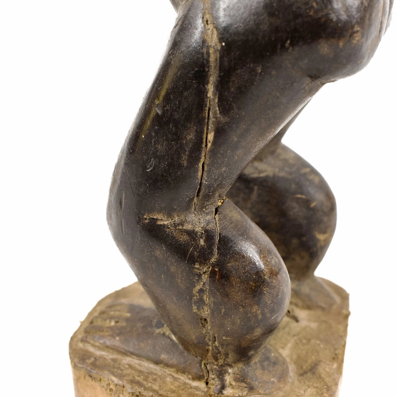 Baule Standing Maternity Figure Côte d'Ivoire