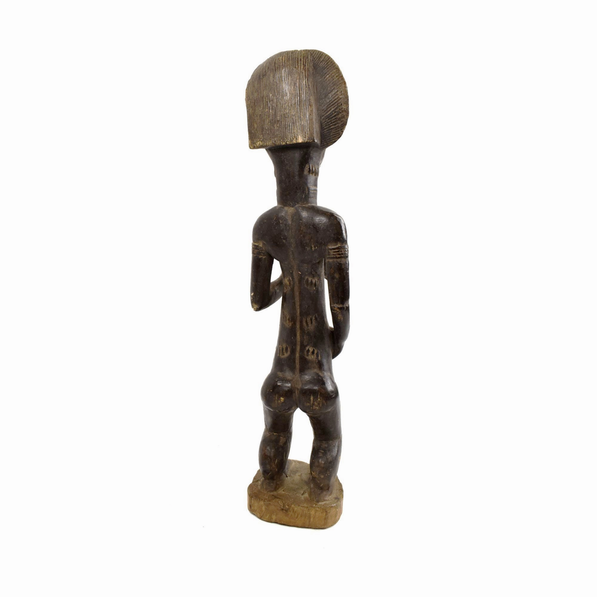Baule Standing Maternity Figure Côte d'Ivoire