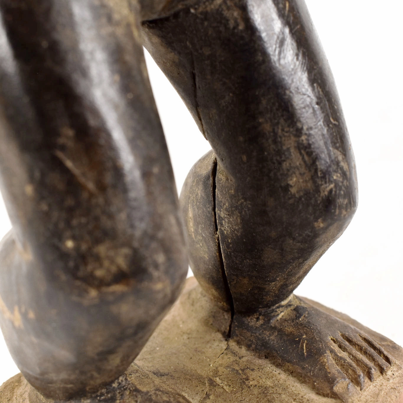 Baule Standing Maternity Figure Côte d'Ivoire