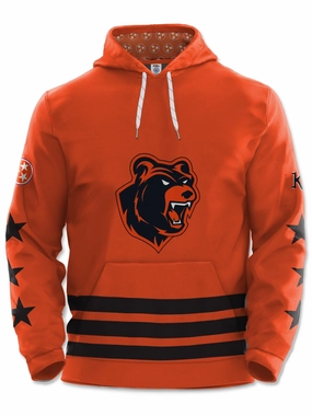 Bench Clearers Knoxville Ice Bears ROARange Hockey Hoodie