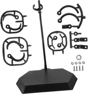 BESPORTBLE Flexible Figurine Display Stand for Dolls Versatile Action Figure Rack with Strong Load Bearing Capacity for Various Poses and Heights Home Retail Settings